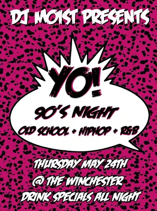 Image: 90&rsquo;s night W/ Dj Moist
