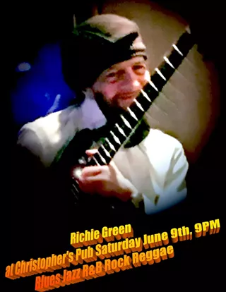 Image: Richie Green Rocks Christopher's Pub