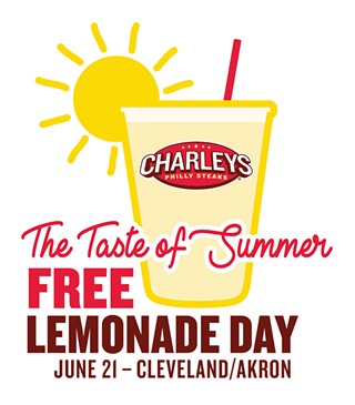 The Taste of Summer - Free Lemonade Giveaway at Charleys Philly Steaks
