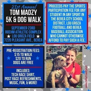 Image: 21st Annual Tom Madzy 5K & Dog Walk