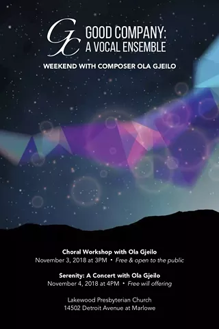 Image: Choral Singing Workshop with Composer Ola Gjeilo