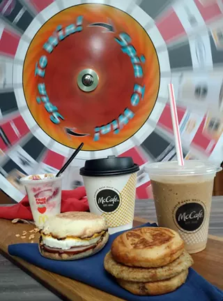 Image: AkronOhioMoms.com Free McDonald's Breakfast & Coffee Tasting and Giant Prize Wheel