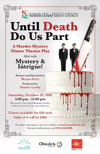Image: UNTIL DEATH DO US PART - A Murder Mystery Dinner Theater Play.