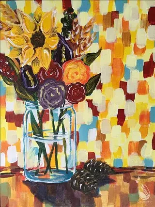 Image: Fall Bouquet Painting
