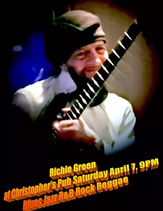 Image: Richie Green Rocks Christopher's Pub