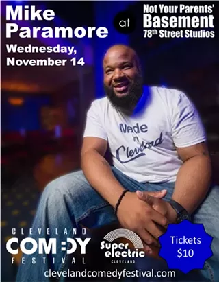 Image: Mike Paramore presented by Cleveland Comedy Festival