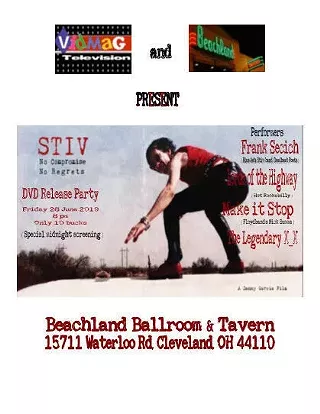 Image: STIV DVD Release Party with Frank Secich Lords Of The Highway, Make It Stop, The Legendary X_X