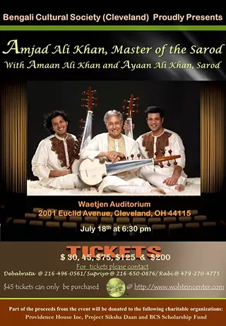 Image: Evening of Sarod Recital Amjad Ali Khan and Sons