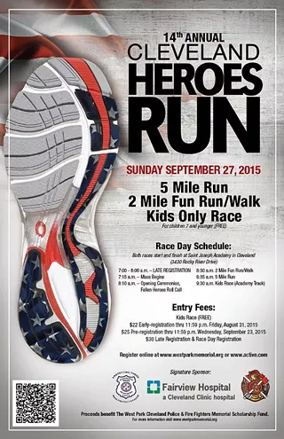 Image: 14th ANNUAL CLEVELAND HEROES RUN