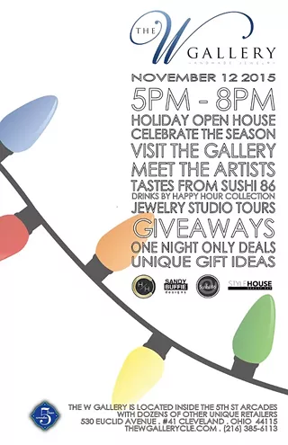 Image: The W Gallery Holiday Open House