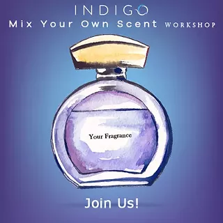 Image: Mix Your Own Scent Workshop at Indigo