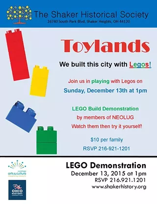 Image: Toylands: Lego Program and Demonstration