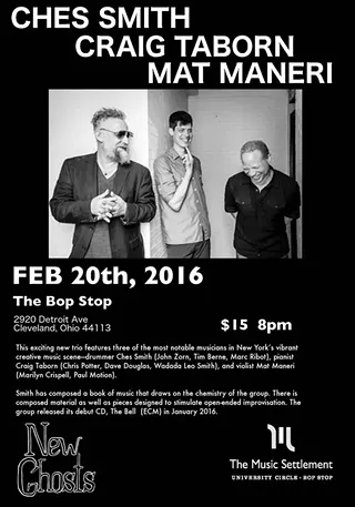 Image: Ches Smith/Craig Taborn/Mat Maneri