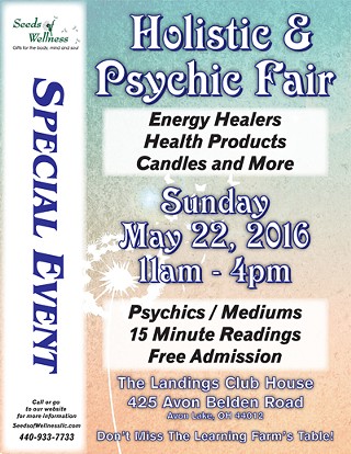 Holistic and Psychic Fair in Avon Lake