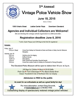 Image: 5th Annual Vintage Police Vehicle Show