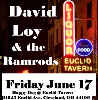 Image: David Loy & the Ramrods at Happy Dog at Euclid Tavern, Friday June 17