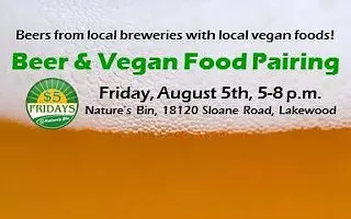 Image: Nature's Bin $5 Friday Beer & Vegan Food Pairing