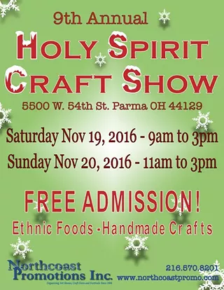Image: 10th Annual Holy Spirit Church Craft Fair