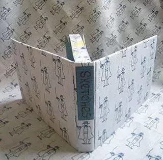 Image: The Case for Making Your Own Bookcloth Taught by Cris Takacs