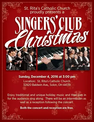 Image: A Singer's Club Christmas!