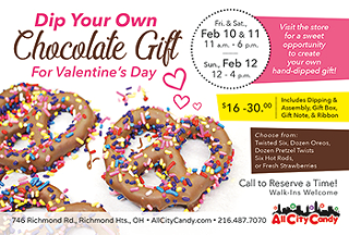 Dip Your Own Chocolate Gift for Valentine’s Day