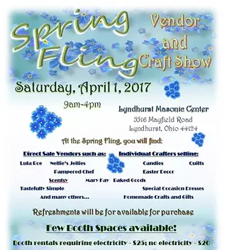 Image: Spring Fling Vendor and Craft Show