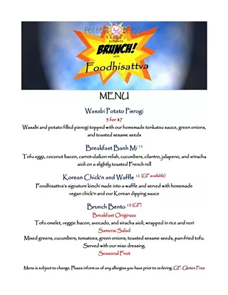 Image: Vegan Brunch with Foodhisattva