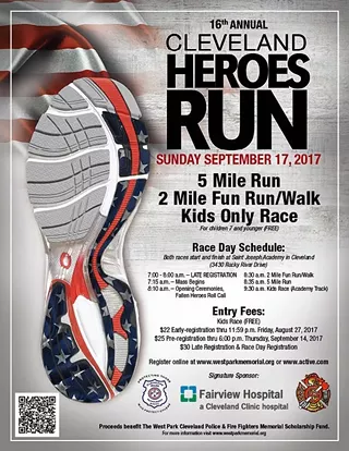 Image: 16th ANNUAL CLEVELAND HEROES RUN