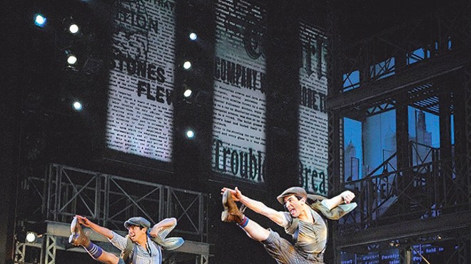 Urchins on Strike: The Newsboy Strike of 1899 Triggers a Ton of Singing and Dancing in Newsies at Playhouse Square