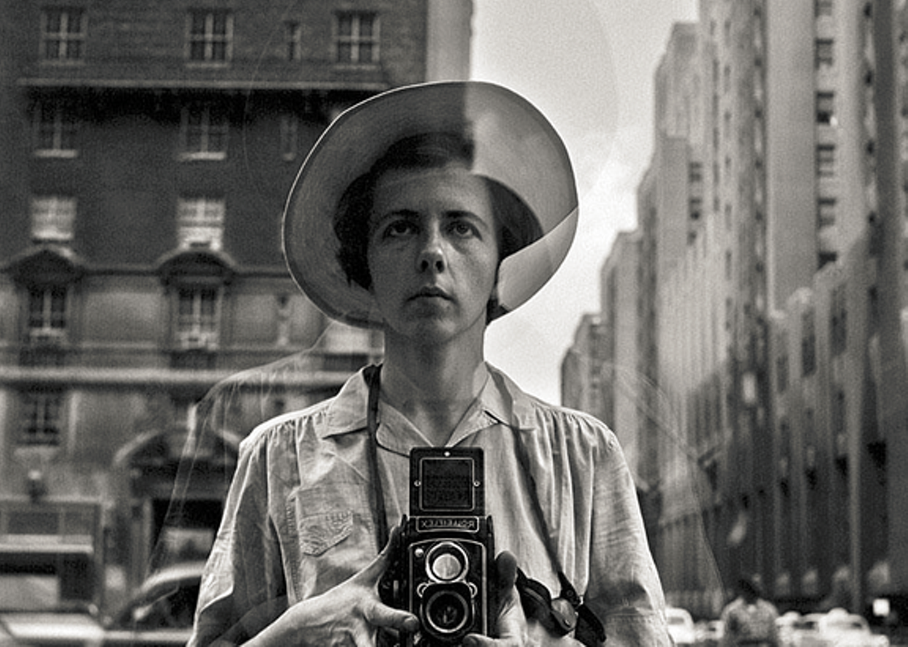 Vivian Maier (1926-2009) thrilled the world when her photographs and life story went viral after being posted online following the discovery of her work in 2007. Born in New York City, she spent her childhood in France and returned to New York in the late 1930s. She later moved to Chicago, where she worked as a nanny for about forty years supporting herself and her lifelong passion for photography. Maier created more than 100,000 negatives, but showed few images to anyone. Following Maier's death, champions of her photography have been managing her archives and organizing exhibitions and events across the United States and around the world. The Cleveland Print Room is hosting the Ohio premiere of Vivian Maier's work as they celebrate the first anniversary of their opening tonight from 5 p.m. to 9 p.m.