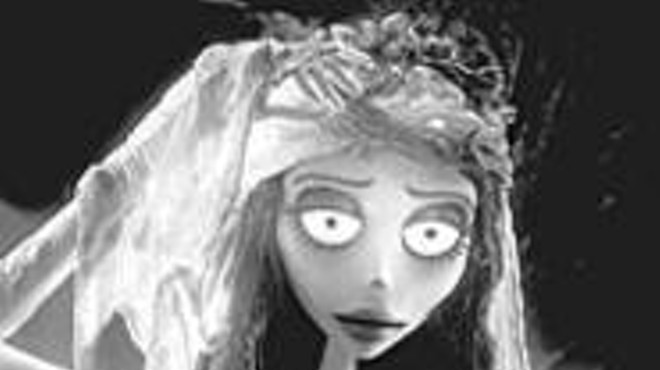 Watch out for the eyeball: Even when it pops, this bride does gross with grace.