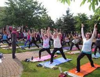 Your HomeTown - Yoga by the Falls