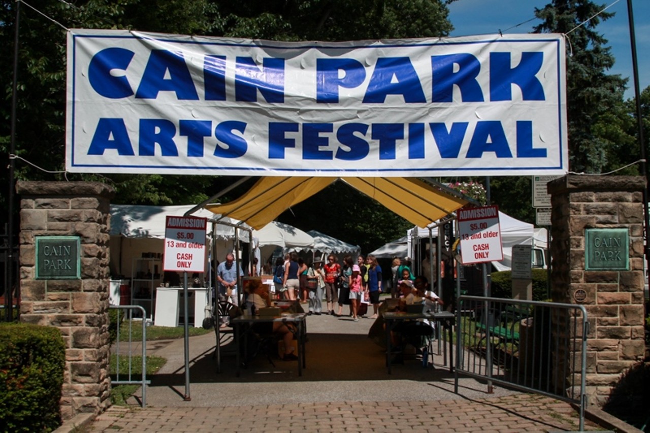 10 Photos from the Cain Park Arts Festival Cleveland Cleveland Scene