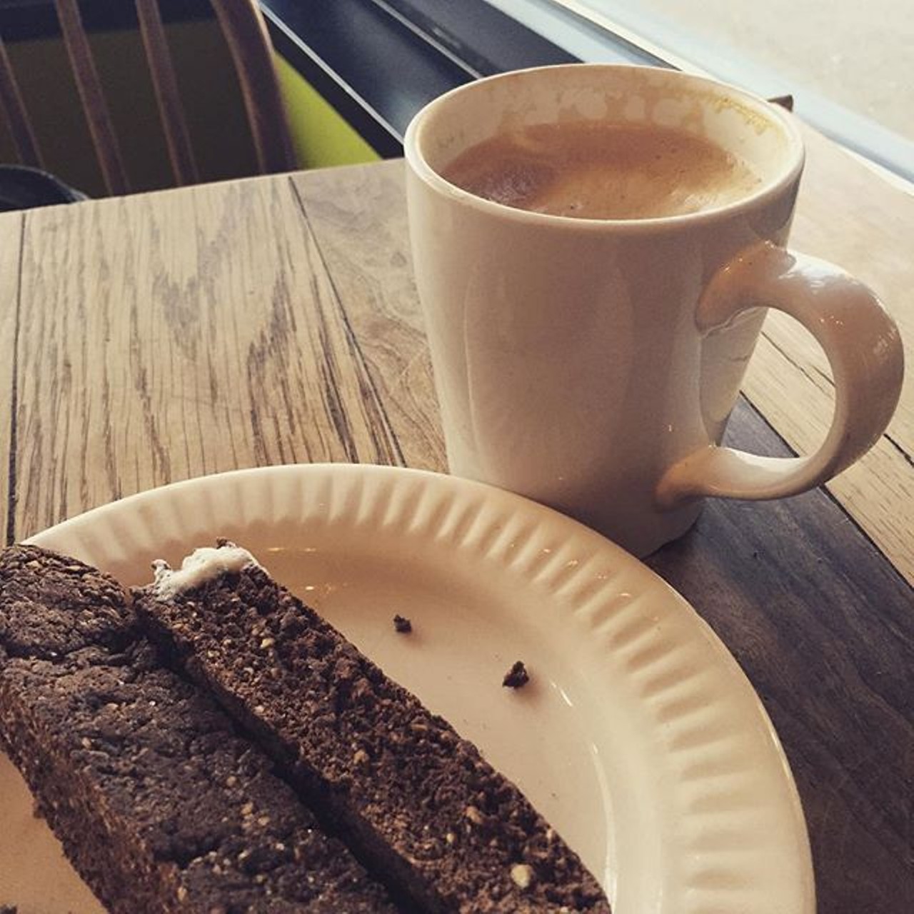 The Root Cafe - 15118 Detroit Ave
The Root Cafe in Lakewood has a Mexican Cocoa that is out of control good. Made with cinnamon, cayenne, and a touch a vanilla this should not be missed. (Photo via Instagram, smashthebarwench)