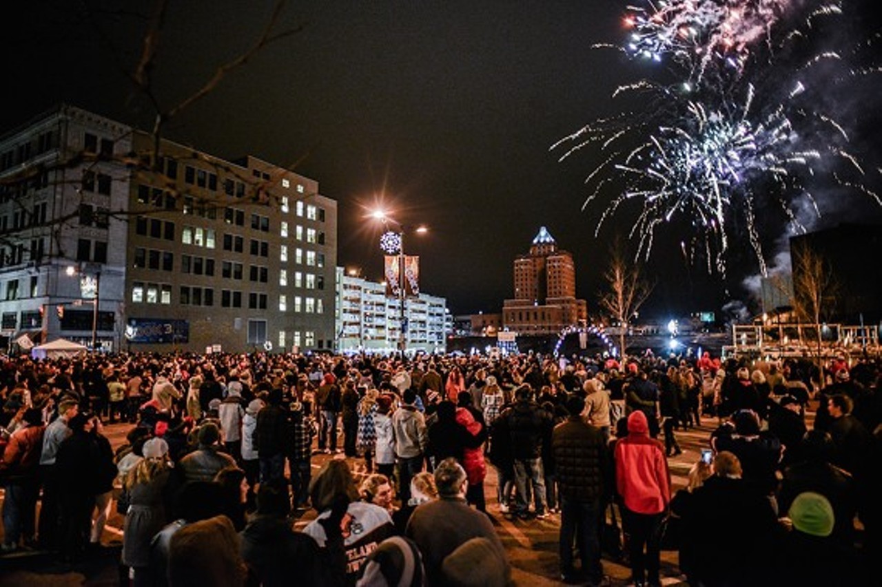 First Night Akron 2017 
When: Sat., Dec. 31 
Phone: 330-374-7690 
Email: firstnight@downtownakron.com 
Price: $10 
www.downtownakron.com/explore/first-night-akron
Downtown Akron&#146;s annual New Year&#146;s Eve Celebration, First Night Akron will feature more than 40 performances. Theater, visual arts, dance and music groups will be on hand and there will be children&#146;s activities, delicious food trucks, and two "bursting" firework shows. METRO shuttles will be available to help make getting around downtown easier. Downtown Admission buttons are $10 and are available online, at Acme Fresh Market and at participating FirstMerit Bank locations. Children under 10 are free. The party gets started at 6 p.m. (Courtesy First Night Akron/Facebook)