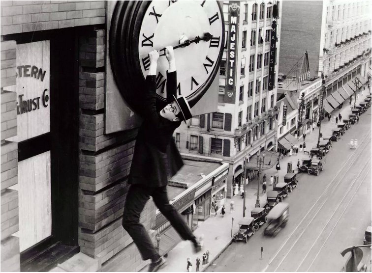 Harold Lloyd in SAFETY LAST (1923)