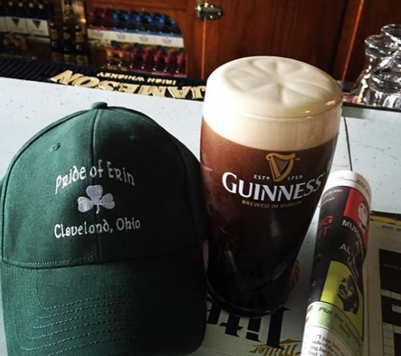 Pride of Erin
12228 Lorain Ave., 216-251-2922
A Cleveland classic, the Pride of Erin boasts being the first bar in Cleveland to put Guinness on tap. Time to pay homage.    
Photo via msmcclain_/Instagram