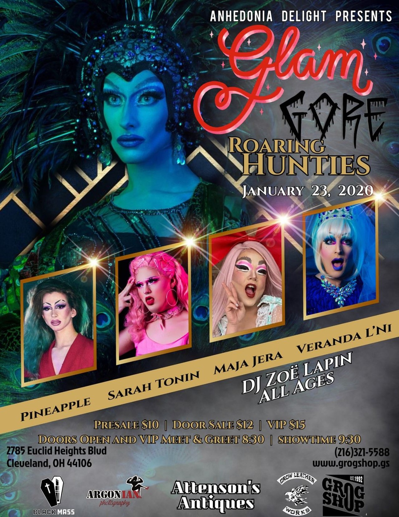  GlamGore Monthly Drag Show 
Thu, Jan. 23
Event Poster