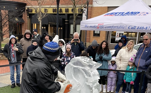 The Crocker Park Ice Festival takes place this weekend at Crocker Park.