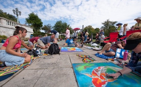 The 35th Annual Chalk Festival returns to Cleveland Museum of Art this weekend.