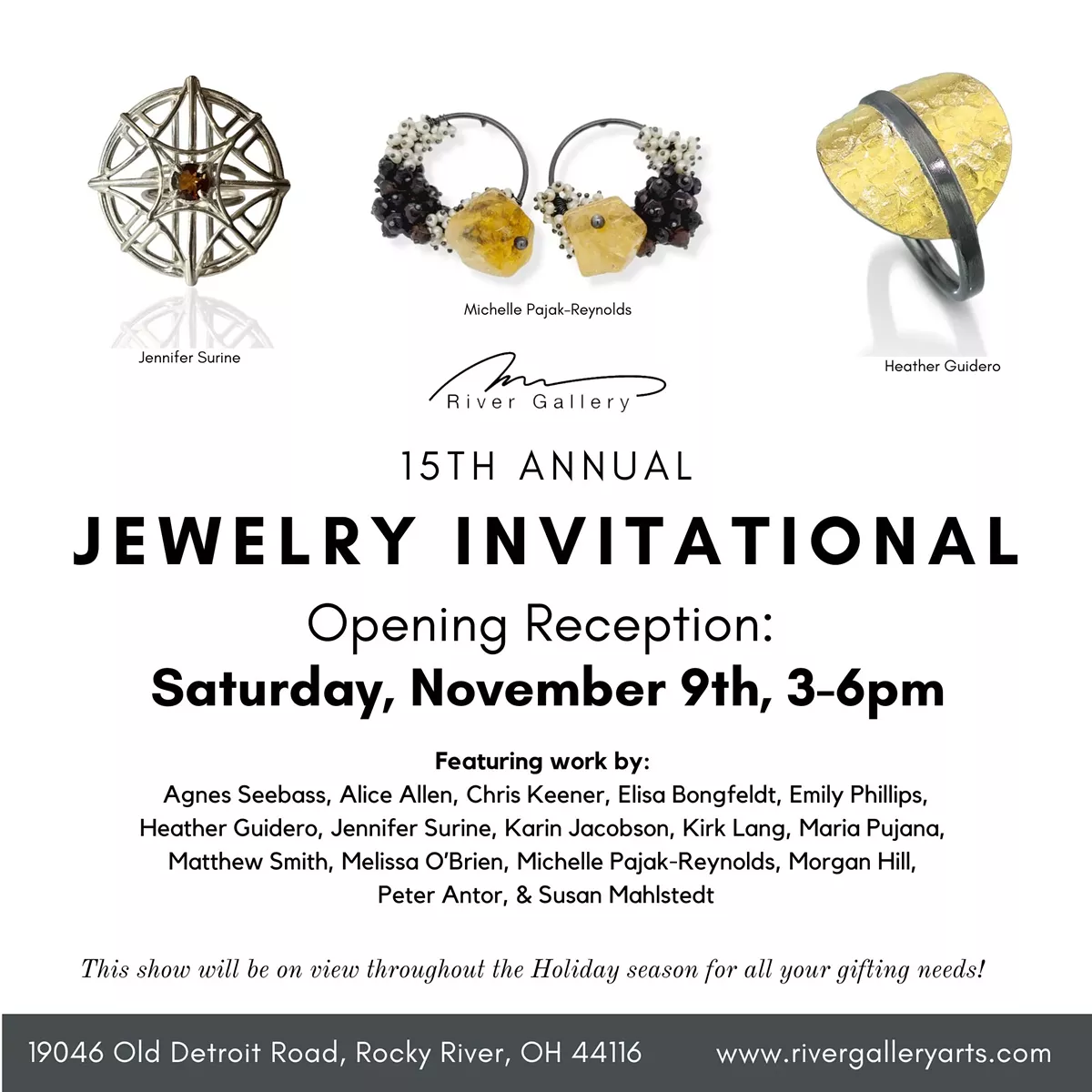 15th Annual River Jewelry Invitational