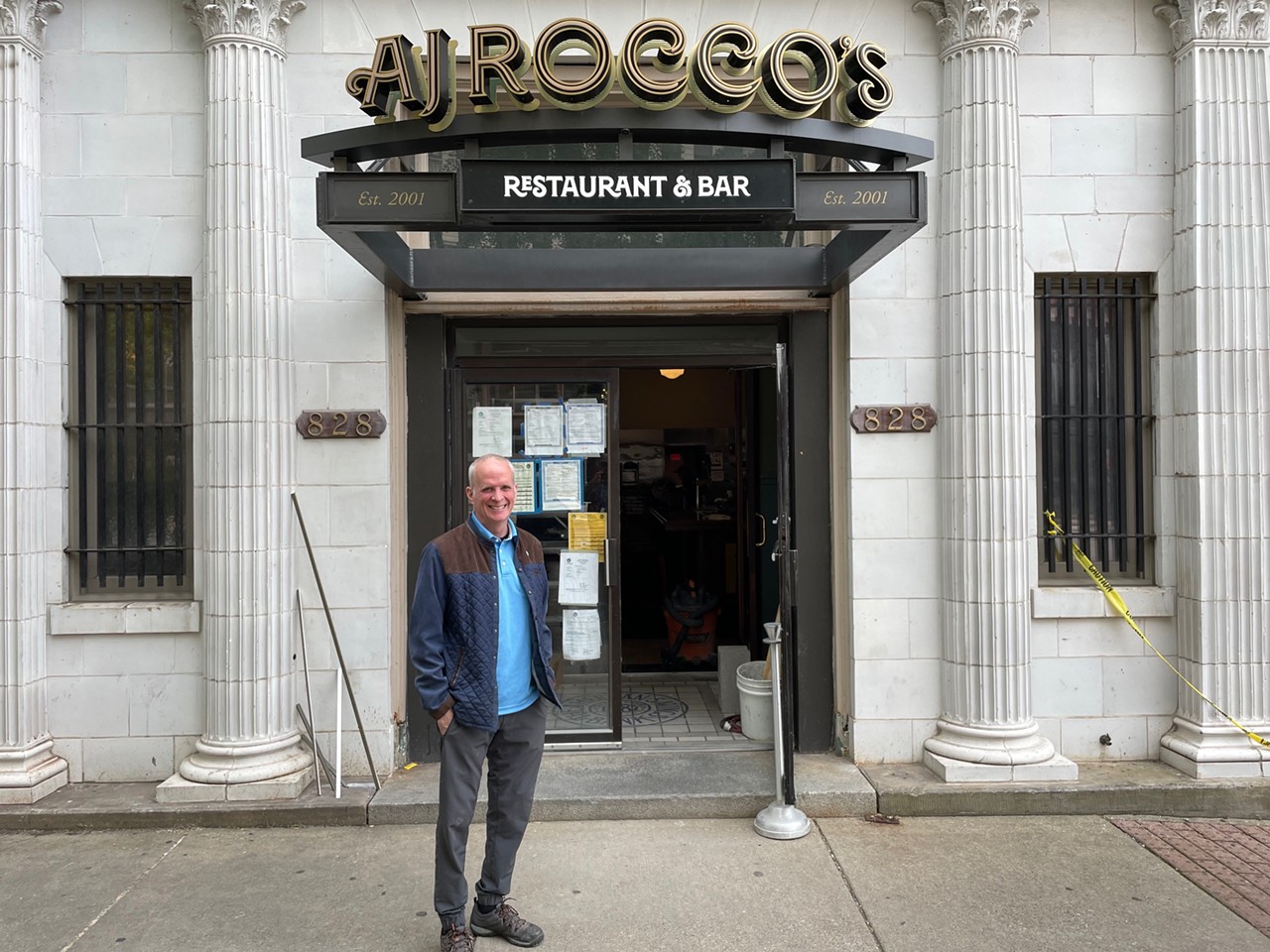 A.J. Rocco’s 
A. Brendan Walton closed A. J. Rocco’s, his convivial Gateway District café, at the tail end of 2019, but within months he was planning to reinvent the spot a few doors down. After a gut renovation of the former Huron Point Tavern (and Alesci's Downtown) space, Rocco’s 2.0 is ready to welcome its first guests. At full bore, the two-level, three-bar eatery can serve 170 guests, but cozy nooks and private areas provide the flexibility to use the space as needed. Walton plans to ease into things with respect to food. Chef Devin Cerjan will offer approachable food that aims to fill the niche between basic fast-casual and pricy fine-dining. Diners can expect wings, sandwiches, burgers, pizzas and mac and cheese, plus nightly specials like pastas, steaks and seafood.
