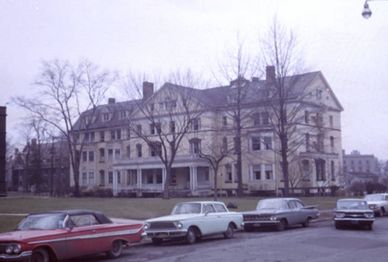 Guilford Dorm at Case Western Reserve University, 1964.