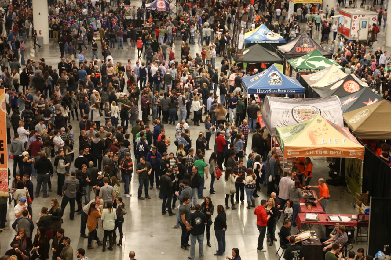 The Cleveland Winter Beerfest - The holidays are finally over, and you could probably use a beer or two. This year's festival will be held on January 27-28, 2017 in Downtown Cleveland at the Cleveland Convention Center. Grab a ticket at clevelandbeerfest.com (Photo courtesy Emanue Wallace)