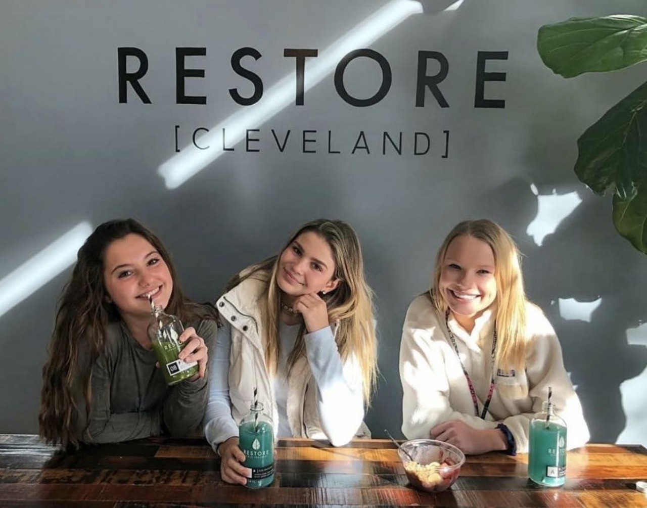 Restore Cold Pressed
1001 Huron Rd., Cleveland 
For a fresh juice, smoothie or toast, Restore Cold Pressed is the place to go. Try an acai bowl ($10) for something different, healthy and delicious.
Photo via @RestoreColdPressed