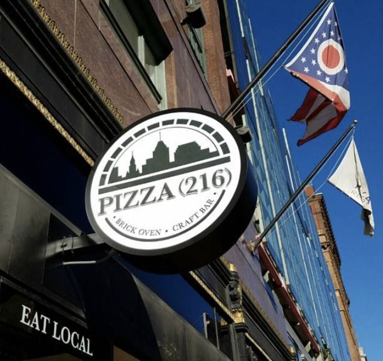  Pizza 216
401 Euclid Ave., Cleveland 
This locally-sourced pizza place has some of the freshest ingredients around and makes for a perfect lunch pie. All of their signature pies are either $9 or $9.50.
Photo via @Pizza216/Instagram