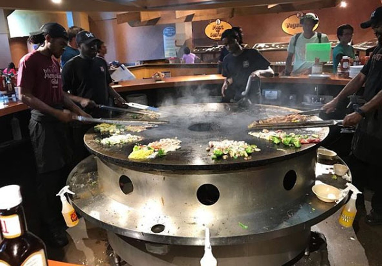 BD&#146;s Mongolian Grill
1854 Coventry Rd., (216) 932-1185
As a buffet-style restaurant, the food is truly never-ending at this Coventry spot. Guests can enjoy all-you-can-eat at BD&#146;s Mongolian Grill seven days a week. 
Photo via heavyset330/Instagram