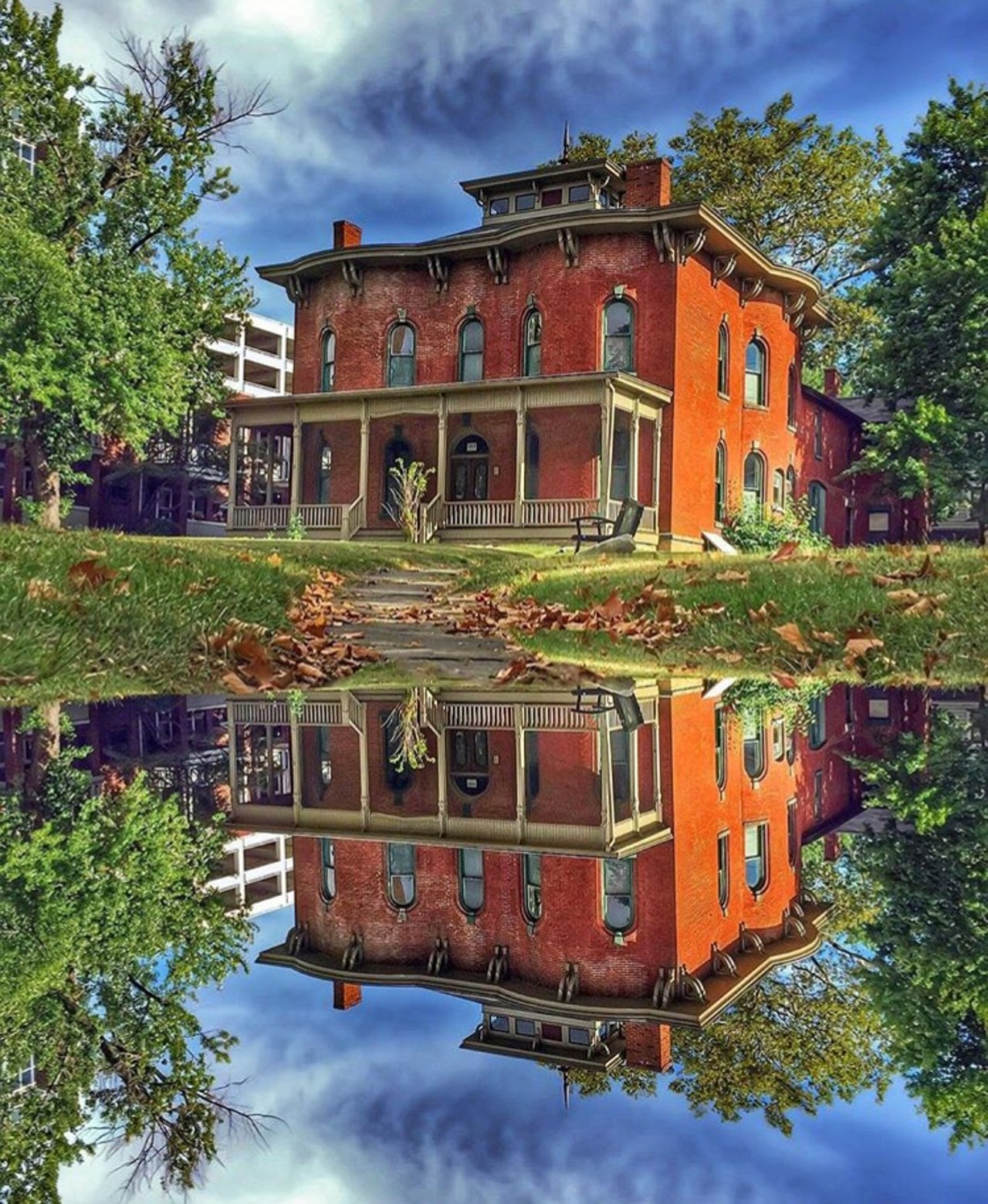 Cozad Bates House
11508 Mayfield Rd.
This cozy red brick house is the oldest surviving pre-Civil War structure in University Circle. The house, built in a rare italianate style, has been saved from demolition on multiple occasions and has been preserved as a national historic landmark. 
Photo viaInthe216/Instagram