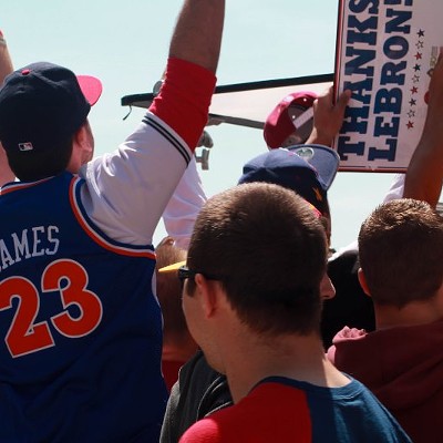 20 Photos from Downtown Cleveland After LeBron's Return Announcement