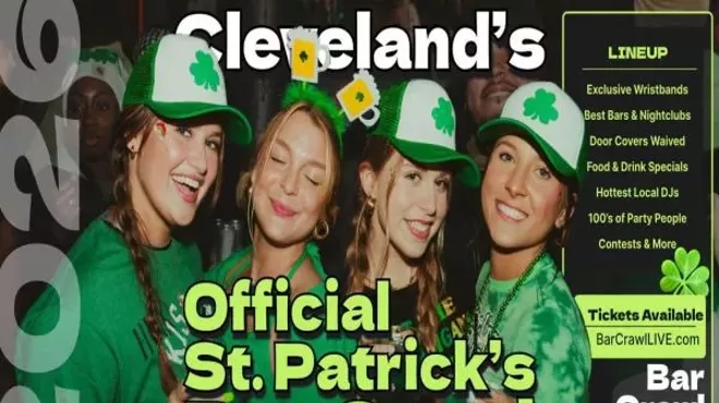 Image: 2026 Official Cleveland St Patricks Day Bar Crawl By Bar Crawl LIVE